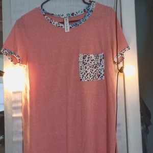Boutique hot pink with colorful cheetah